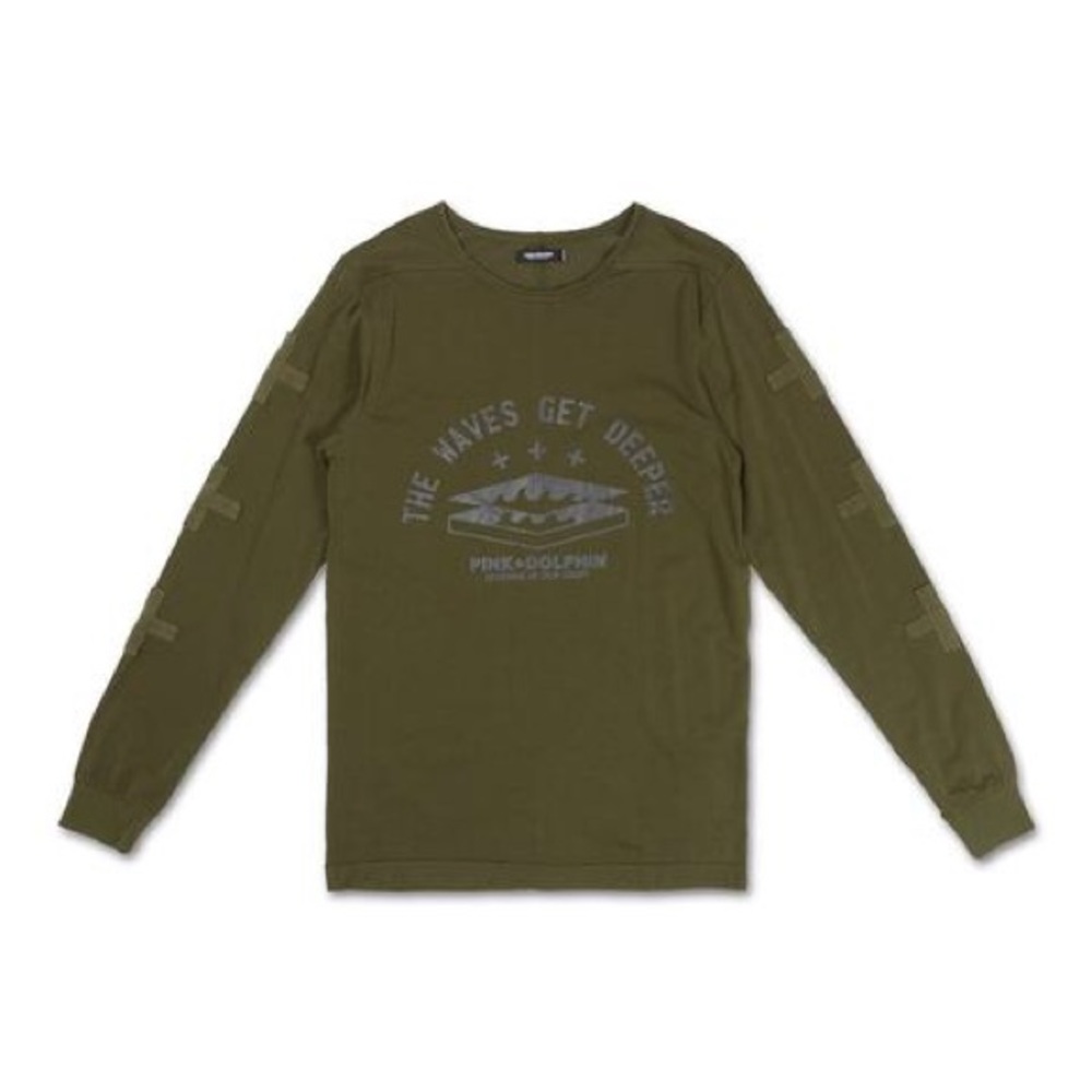 Pink Dolphin Cross Layering Tee